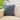 Admiral Blue Cotton Polyester Cushion Cover